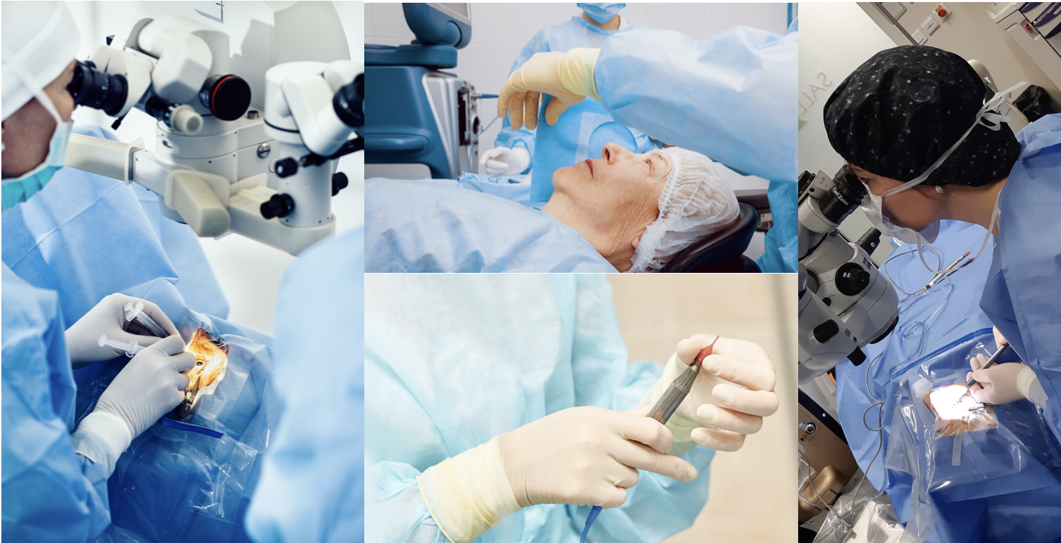 Chirurgie de la cataracte : au bloc opératoire